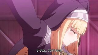 Exorcist Charlotte 1 - Warrior nun is gangbanged by hentai tentacle demon and classmates