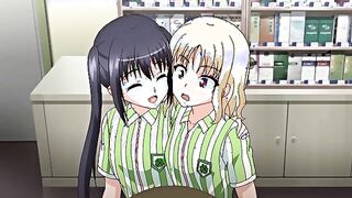 Lecherous Convenience Store Manager 1 - Busty hentai teen virgin gets her tight pussy fucked by perv