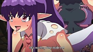 Valkyrie Hazard - Demon futanari and her tentacle girls orgy fuck warrior girls