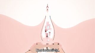Tenioha! 1 ep1 - Sexy hentai teen with big boobs gives a footjob