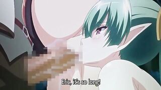 Princess with a Cursed Sword is Very Lewd 4 - Hero needs hentai double boobjob to save life