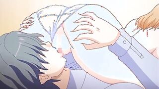 Terminal Hospital 2 - Busty hentai nurse fucks doctor while girl hides under the bed