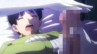 Semen Extraction Ward 9 - Hentai nurse kicks patient's balls and cum shoots out like a fountain