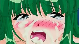 Tsui No Sora (bad) - Teens fucked in worst hentai ever made (terrible censorship, lol)