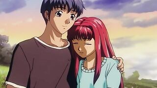 After School Romance Club 2 - Redhead teen hentai virgin has her first time romantic sex