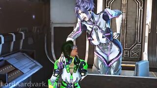 Corsair: Another Day Another Job - Busty bounty hunter slut fucks alien with huge dick