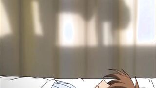 Innocent Blue 1 - Busty hentai nurse wife with red hair is roughly fucked while cousin sleeps nearby