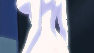 Innocent Blue 1 - Busty hentai nurse wife with red hair is roughly fucked while cousin sleeps nearby
