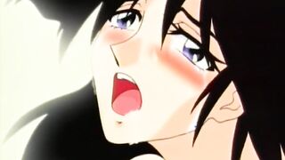 Time Colored Scarlet 1 - Hentai housewife gets tied up and gangbanged at sex club