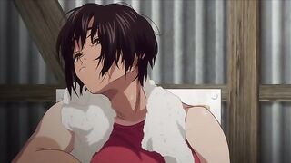 Spinning Thread 1 - Panty and foot fetish hentai freak fucks sporty athletic girl at bus stop