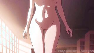 Chainsaw Man Denji gets his cock ridden by busty anime babe Makima