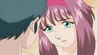 King of Pleasure 3 - Hentai slave is tied up, covered in wax, and then fucked in the ass