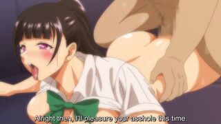 Till Summer Ends: End of Summer 2 - Hentai teen girl gets her asshole pleasured by pervy sensei