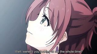 Sexfriend no Senpai 1 - Busty college senior deflowers a freshman in casual hentai sex