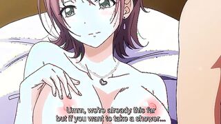 Sexfriend no Senpai 1 - Busty college senior deflowers a freshman in casual hentai sex