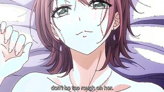 Sexfriend no Senpai 1 - Busty college senior deflowers a freshman in casual hentai sex
