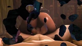 Ophelia - Elf with big tits needs guys with big cocks - 3D music video compilation