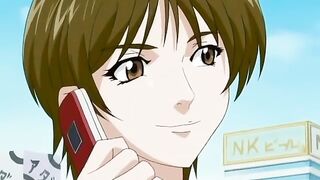 Molester Group Ten 5 - Businessman finger bangs and fucks a married woman on a public hentai train
