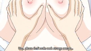 Busty Try! Intensive Boob Grabbing Lessons - Teacher fucks hentai students to make their tits huge