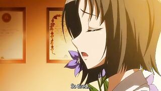 Busty Try! Intensive Boob Grabbing Lessons - Teacher fucks hentai students to make their tits huge