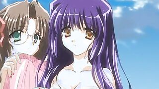 Moonlight Lady 5 - Chained up hentai sex slave maids are gangbanged in dungeon