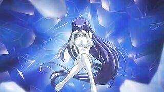 Moonlight Lady 3 - Busty hentai lesbian maid fingers yuri pussy and asshole