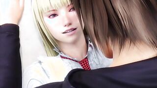 Tekken Futanari - Lili really wants Asuka's cock inside her gaping pussy