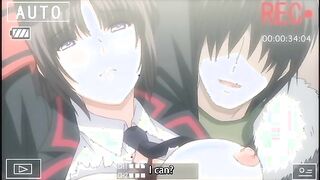 Last Molester Train NEXT 2 - Horny sluts have public hentai gangbang sex on train while people watch