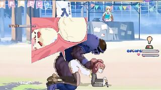 Mugen football player Brian gives idol Rise Long a 441 hit sex combo
