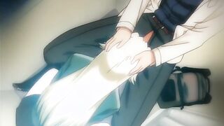 Midnight Sleazy Train 2 ep2 - Teacher watches while her students are hentai gangbanged on train