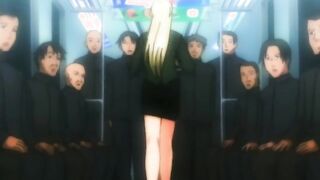 Midnight Sleazy Train 2 ep2 - Teacher watches while her students are hentai gangbanged on train