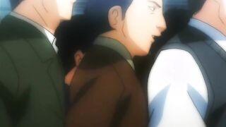 Midnight Sleazy Train 2 ep1 - Busty hentai student gets fucked in train gangbang