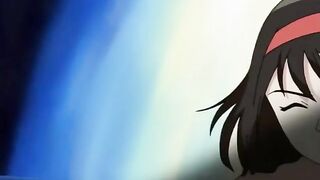 Oni Tensei 2 - Cop gets her ass fucked while tied up hentai teen watches