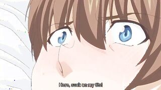 Elf Student and Teacher 2 - Busty dark skinned hentai elf girl gets filled with hot human cum