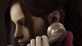 Resident Evil: The Secret Room 2 - Inner Thoughts - Claire Redfield ass fucked by zombie