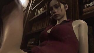 Resident Evil: The Secret Room 2 - Inner Thoughts - Claire Redfield ass fucked by zombie