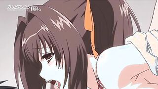 Price of a Secret #1 - Shoplifting hentai teen girl blackmailed into 3some with old pervy guys