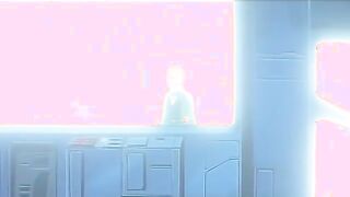Alien From the Darkness - Tentacle monster invades all hentai lesbian space ship crew
