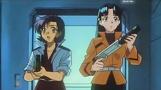 Alien From the Darkness - Tentacle monster invades all hentai lesbian space ship crew