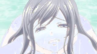 Price of a Secret #2 ep2 - Busty sensei gets drunk and fucked by two old teachers while people sleep