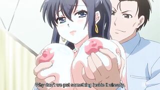 Price Of A Secret #2 ep1 - Busty hentai teacher and her sister blackmailed into wet pussy foursome