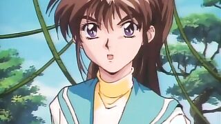 Twin Angels 2 ep1 - Magical girl hentai sisters have hot yuri teen sex
