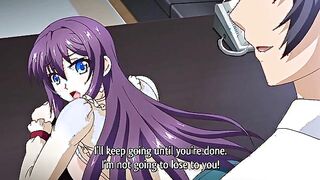 Bitch Teacher 4 ep3 - Busty hentai teacher rough deep doggy fucked by dildo