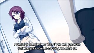 Bitch Teacher 4 ep2 - Busty redhead teacher is facialed and hentai creampied by bad student