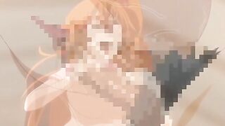 Secret Wakana - Busty married hentai wife fucks college student