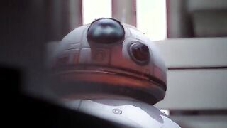 Star Wars Rey has a robot fuck her pussy deep and cum all over her