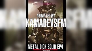 Metal Dick Solid 4 - Quiet and Snake are gangbanged by futanari parasite units