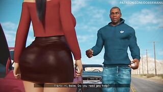 Diana 10 - Cheating girlfriend serves big black cock to fix car