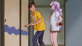 Can Can Bunny Extra 5 - Kenta has romantic hentai sex with a dark skinned petite virgin