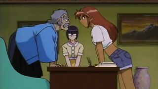 Can Can Bunny Extra 5 - Kenta has romantic hentai sex with a dark skinned petite virgin